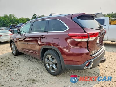 Drugie zdjęcie samochodu z przodu: 2017 TOYOTA HIGHLANDER HYBRID LIMITED PLATINUM VIN:5TDDGRFH6HS026030 - miniatura