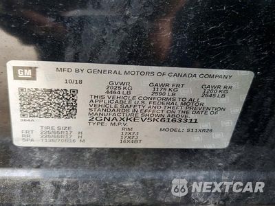 Zdjęcie 13 z 13 samochodu: 2019 CHEVROLET EQUINOX LT VIN:2GNAXKEV5K6163311 - miniatura