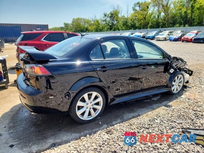 Trzecie zdjęcie samochodu z tyłu: 2015 MITSUBISHI LANCER GT VIN:JA32U8FW3FU018726 - miniatura