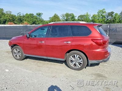 Drugie zdjęcie samochodu z przodu: 2017 NISSAN PATHFINDER SL VIN:5N1DR2MM2HC654374 - miniatura