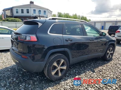 Trzecie zdjęcie samochodu z tyłu: 2019 JEEP CHEROKEE LIMITED VIN:1C4PJMDX7KD139421 - miniatura