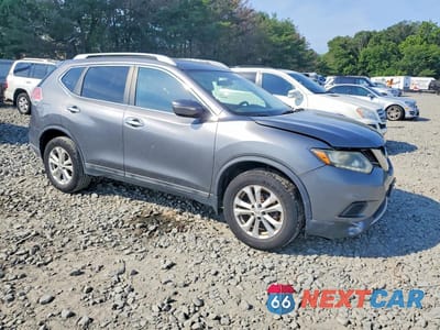 Czwarte zdjęcie samochodu z boku: 2014 NISSAN ROGUE SV VIN:5N1AT2MV1EC771033 - miniatura