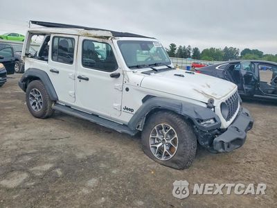 Czwarte zdjęcie samochodu z boku: 2026 JEEP WRANGLER SPORT VIN:1C4PJXDN0TW243044 - miniatura