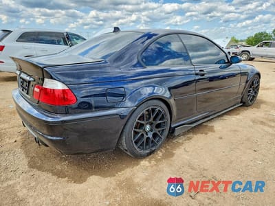 Trzecie zdjęcie samochodu z tyłu: 2004 BMW M3 VIN:WBSBL93474PN55214 - miniatura