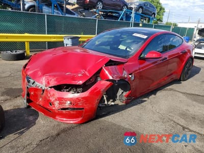 2022 TESLA MODEL S 5YJSA1E52NF487971 - główne zdjęcie licytacji z USA - miniatura