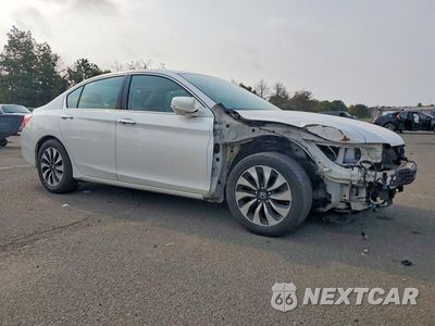 Czwarte zdjęcie samochodu z boku: 2014 HONDA ACCORD HYBRID EXL VIN:1HGCR6F50EA005386 - miniatura