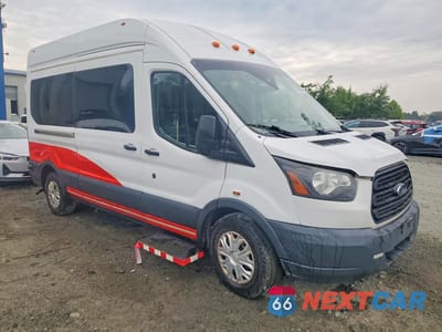 Czwarte zdjęcie samochodu z boku: 2017 FORD TRANSIT T-350 HANDICAP ACCESSIBLE VAN VIN:1FTBW2XM2HKB43365 - miniatura