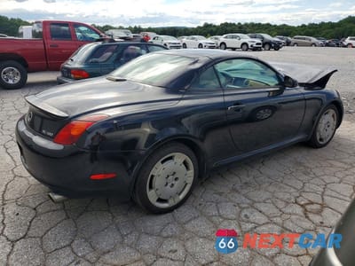 Trzecie zdjęcie samochodu z tyłu: 2002 LEXUS SC 430 VIN:JTHFN48Y320026526 - miniatura