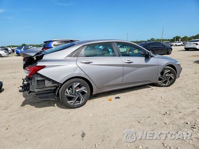 Trzecie zdjęcie samochodu z tyłu: 2025 HYUNDAI ELANTRA LIMITED VIN:KMHLP4DG3SU002940 - miniatura