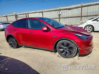 Czwarte zdjęcie samochodu z boku: 2025 TESLA MODEL Y VIN:7SAYGAEE9SF263023 - miniatura