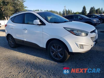 Czwarte zdjęcie samochodu z boku: 2014 HYUNDAI TUCSON SE VIN:KM8JUCAG8EU914756 - miniatura