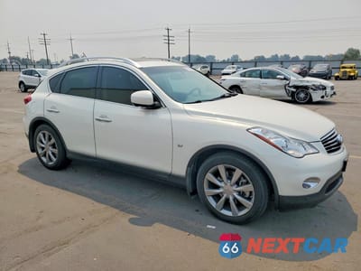 Czwarte zdjęcie samochodu z boku: 2015 INFINITI QX50 JOURNEY VIN:JN1BJ0HR2FM772092 - miniatura