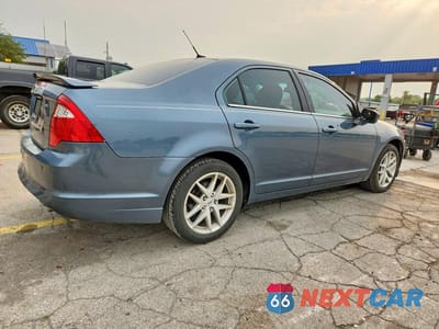 Trzecie zdjęcie samochodu z tyłu: 2012 FORD FUSION SEL VIN:3FAHP0JA6CR256773 - miniatura