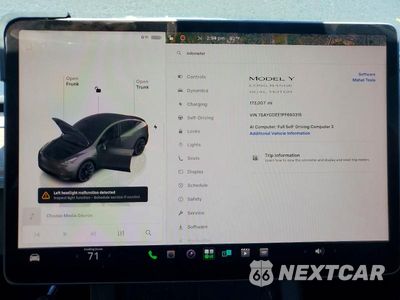 Zdjęcie 9 z 12 samochodu: 2023 TESLA MODEL Y VIN:7SAYGDEE1PF693315 - miniatura