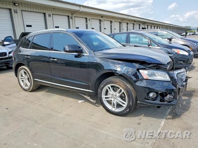 Czwarte zdjęcie samochodu z boku: 2017 AUDI Q5 PREMIUM VIN:WA1C2AFPXHA071899 - miniatura