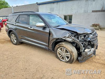 Czwarte zdjęcie samochodu z boku: 2020 FORD EXPLORER XLT VIN:1FMSK8DH5LGB24628 - miniatura