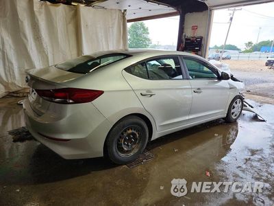 Trzecie zdjęcie samochodu z tyłu: 2018 HYUNDAI ELANTRA SE VIN:5NPD74LF2JH353669 - miniatura