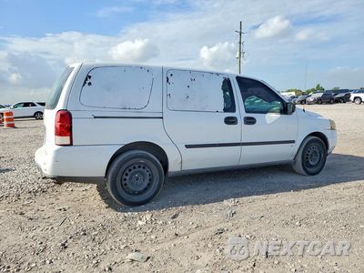 Trzecie zdjęcie samochodu z tyłu: 2008 CHEVROLET UPLANDER INCOMPLETE VIN:1GBDV13W68D116420 - miniatura