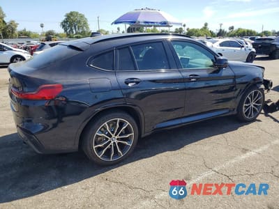 Trzecie zdjęcie samochodu z tyłu: 2020 BMW X4 XDRIVE30I VIN:5UX2V1C07LLE67576 - miniatura