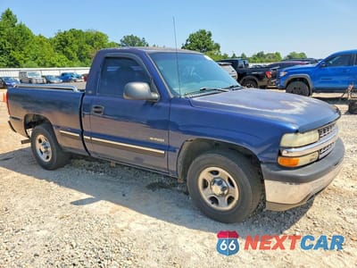 Czwarte zdjęcie samochodu z boku: 2002 CHEVROLET SILVERADO C1500 VIN:1GCEC14W82Z286325 - miniatura
