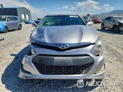 Piąte zdjęcie samochodu w środku: 2013 HYUNDAI SONATA HYBRID VIN:KMHEC4A46DA101061 - miniatura
