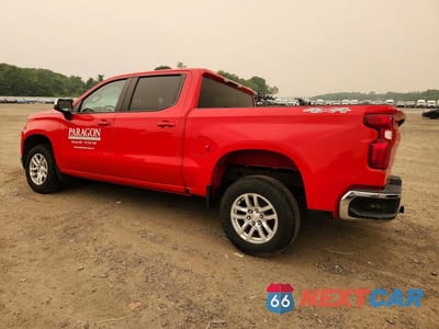 Drugie zdjęcie samochodu z przodu: 2021 CHEVROLET SILVERADO K1500 LT VIN:3GCPYJEK5MG339104 - miniatura