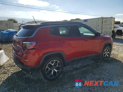 Trzecie zdjęcie samochodu z tyłu: 2025 JEEP COMPASS LIMITED VIN:3C4NJDCN7ST552991 - miniatura