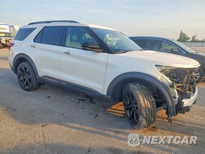 Czwarte zdjęcie samochodu z boku: 2020 FORD EXPLORER ST VIN:1FM5K8GC9LGD13490 - miniatura