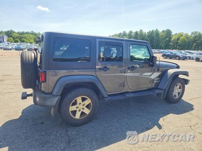 Trzecie zdjęcie samochodu z tyłu: 2017 JEEP WRANGLER UNLIMITED SPORT VIN:1C4BJWDGXHL549652 - miniatura