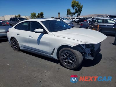 Czwarte zdjęcie samochodu z boku: 2023 BMW I4 EDRIVE 35 VIN:WBY43AW0XPFP62411 - miniatura
