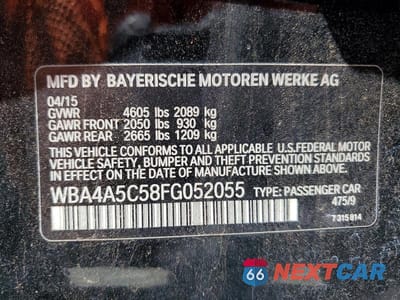 Zdjęcie 12 z 12 samochodu: 2015 BMW 428 I GRAN COUPE VIN:WBA4A5C58FG052055 - miniatura