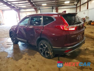 Drugie zdjęcie samochodu z przodu: 2019 HONDA CR-V TOURING VIN:7FARW2H99KE035357 - miniatura