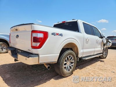 Trzecie zdjęcie samochodu z tyłu: 2022 FORD F150 SUPERCREW VIN:1FTEW1EP4NKD44118 - miniatura