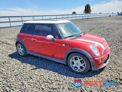 Czwarte zdjęcie samochodu z boku: 2003 MINI COOPER S VIN:WMWRE33473TD61866 - miniatura