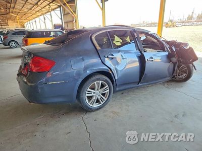 Trzecie zdjęcie samochodu z tyłu: 2011 INFINITI G37 SEDAN JOURNEY VIN:JN1CV6AP0BM303212 - miniatura