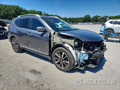 Czwarte zdjęcie samochodu z boku: 2019 NISSAN ROGUE SL VIN:5N1AT2MT0KC758767 - miniatura