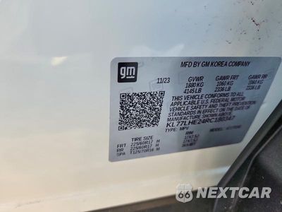 Zdjęcie 13 z 13 samochodu: 2024 CHEVROLET TRAX 1LT VIN:KL77LHE24RC180347 - miniatura