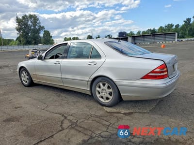 Drugie zdjęcie samochodu z przodu: 2001 MERCEDES-BENZ S 500 VIN:WDBNG75J51A195535 - miniatura