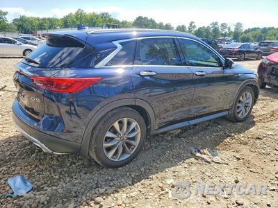 Trzecie zdjęcie samochodu z tyłu: 2021 INFINITI QX50 LUXE VIN:3PCAJ5BB9MF100960 - miniatura