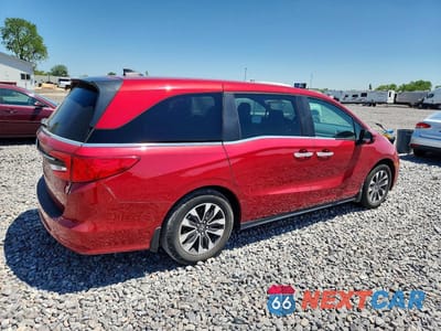 Trzecie zdjęcie samochodu z tyłu: 2024 HONDA ODYSSEY EXL VIN:5FNRL6H63RB007159 - miniatura