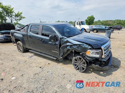 Czwarte zdjęcie samochodu z boku: 2018 GMC CANYON SLE VIN:1GTP6CE1XJ1186707 - miniatura