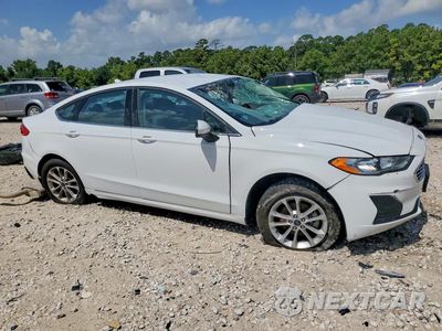 Czwarte zdjęcie samochodu z boku: 2019 FORD FUSION SE VIN:3FA6P0HD2KR283104 - miniatura