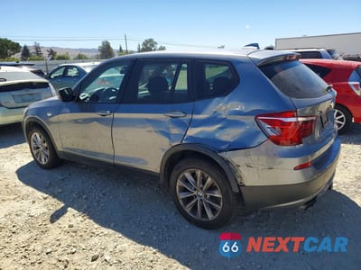 Drugie zdjęcie samochodu z przodu: 2013 BMW X3 XDRIVE28I VIN:5UXWX9C59D0D05344 - miniatura