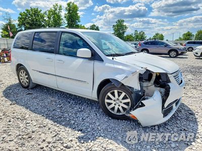 Czwarte zdjęcie samochodu z boku: 2014 CHRYSLER TOWN & COUNTRY TOURING VIN:2C4RC1BG4ER402342 - miniatura