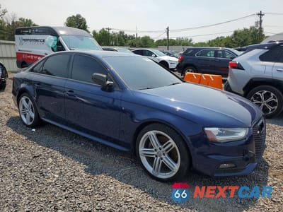 Czwarte zdjęcie samochodu z boku: 2014 AUDI S4 PRESTIGE VIN:WAUKGAFL4EA061331 - miniatura