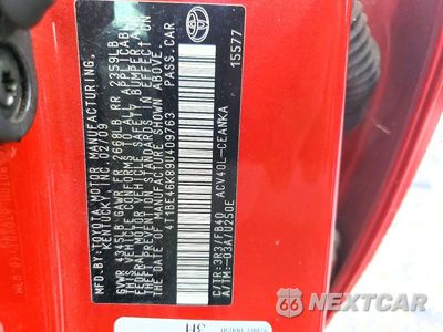 Zdjęcie 12 z 12 samochodu: 2009 TOYOTA CAMRY LE VIN:4T1BE46K89U409763 - miniatura