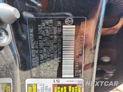 Zdjęcie 13 z 13 samochodu: 2022 TOYOTA CAMRY LE VIN:4T1R11AK7NU691484 - miniatura