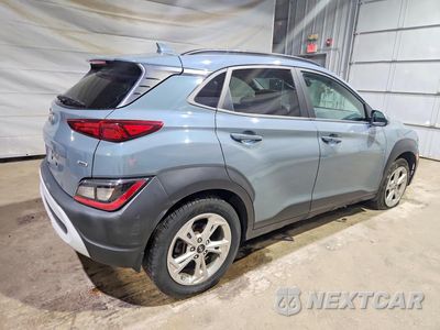 Trzecie zdjęcie samochodu z tyłu: 2022 HYUNDAI KONA SEL VIN:KM8K6CAB4NU824975 - miniatura