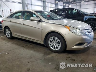 Czwarte zdjęcie samochodu z boku: 2011 HYUNDAI SONATA GLS VIN:5NPEB4AC7BH171494 - miniatura