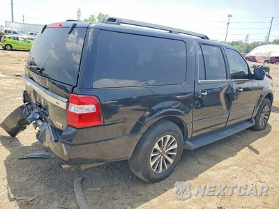 Trzecie zdjęcie samochodu z tyłu: 2017 FORD EXPEDITION EL XLT VIN:1FMJK1JT6HEA17599 - miniatura